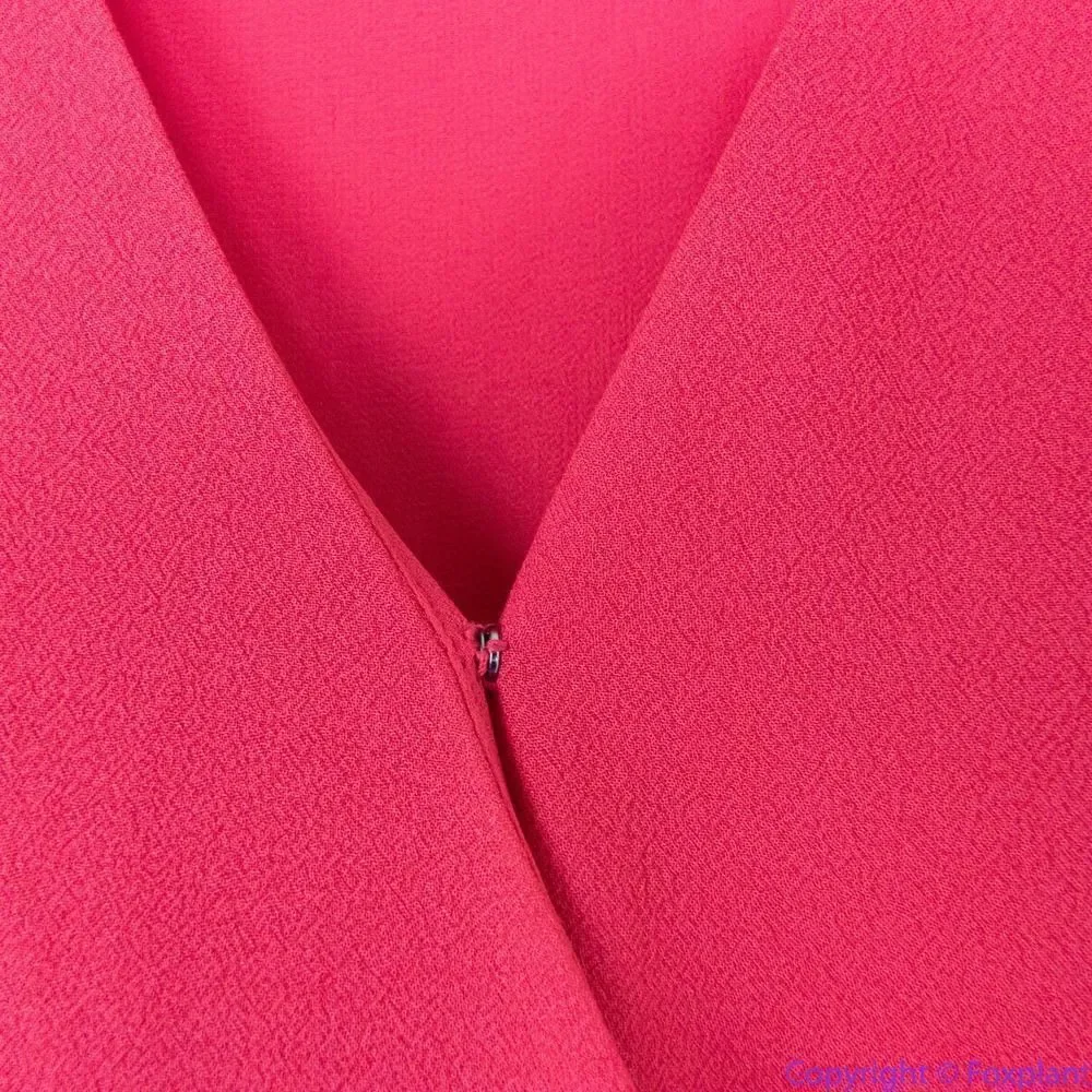 1. State Red Ruffle Mini Dress - Picture 13 of 16